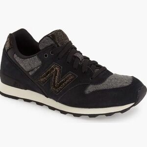New Balance 696 Capsule Metallic Sneakers